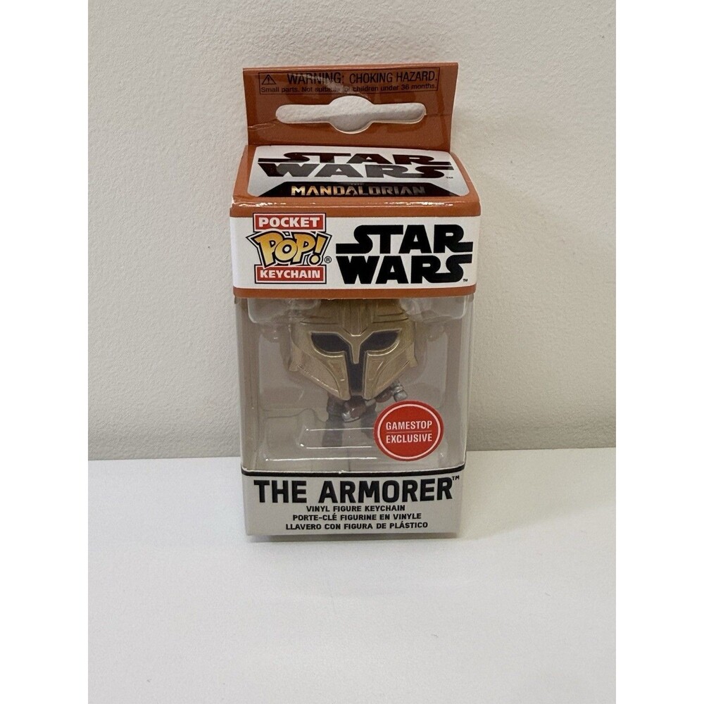 Funko Pocket Pop! Vinyl Keychain Star Wars Mandalorian The Armorer Exclusive